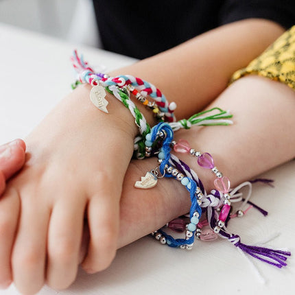 Gekleurde Knutselset Vriendschapsarmbanden Maken - Babywinkel - 8714274028197