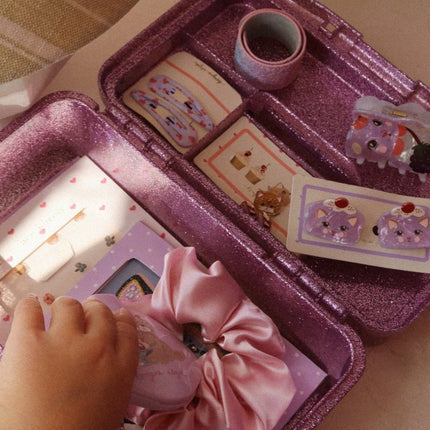 Glam Me Up Koffertje Amour Pink koop je bij Babywinkel