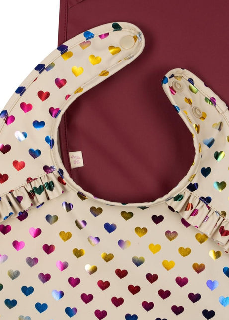 GLITTER Slab COEUR GLITTER/SANGRIA 2st - Babywinkel - 5715681099056