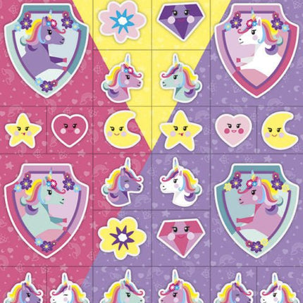 Glitter Stickers Eenhoorn - Babywinkel - 8718819314639