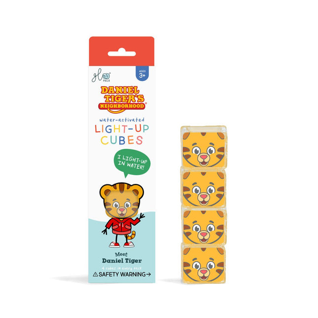 Glo pals light up cubes 4pc Daniel Tiger - Babywinkel - 850016823496
