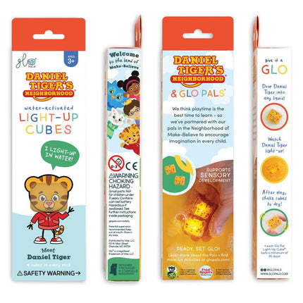 Glo pals light up cubes 4pc Daniel Tiger - Babywinkel - 850016823496