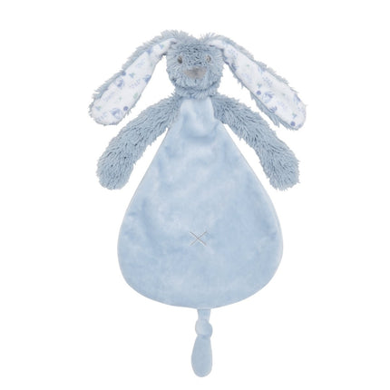 Happy Horse Knuffeldoekje Blue Graphic Rabbit Richie 25cm koop je bij Babywinkel