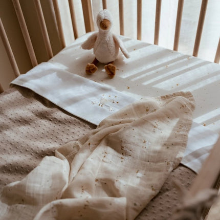 Hoeslaken 70x140/150 - Moon & Stars - Babywinkel - 8721122585719