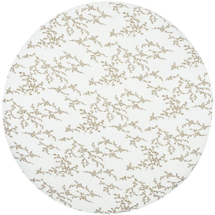 Hoeslaken boxmatras Branches - sand - Rond 90/95cm - Babywinkel - 4054703553901