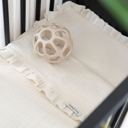 Hoeslaken Calm warm linen - 40x80 - Babywinkel - 8721052103519