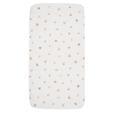 Hoeslaken Jersey 40/50x80/90cm - Animal Friends - Babywinkel - 8717329400290