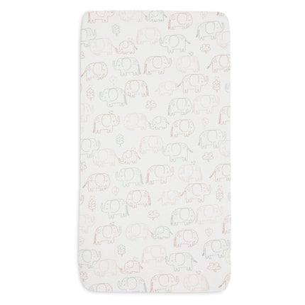 Hoeslaken Jersey 40/50x80/90cm - Elephant Tales - Babywinkel - 8717329400320