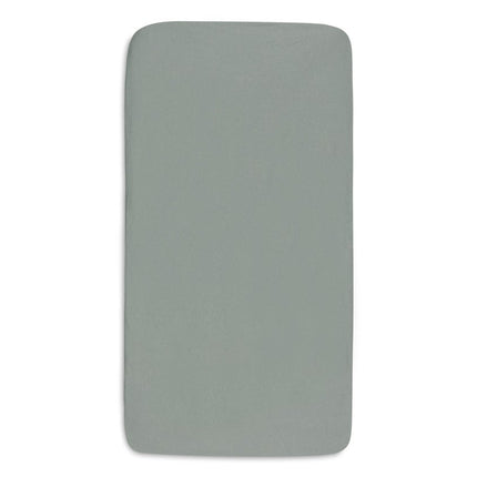 Hoeslaken Jersey 40/50x80/90cm - Sea Green/Ivory - 2 Stuks - Babywinkel - 8717329400238