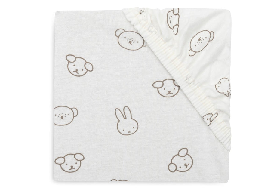 Hoeslaken Jersey 60x120cm - Miffy and Friends - Babywinkel - 8717329400450