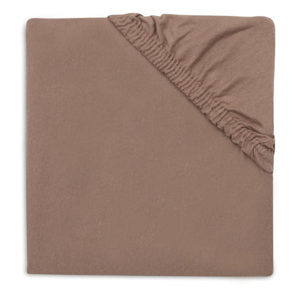 Hoeslaken Jersey 60x120cm - Milky Coffee - Babywinkel - 8717329400481