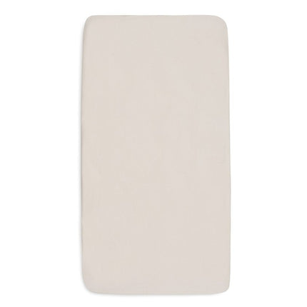 Hoeslaken Jersey 60x120cm - Sea Green/Ivory - 2 Stuks - Babywinkel - 8717329400245