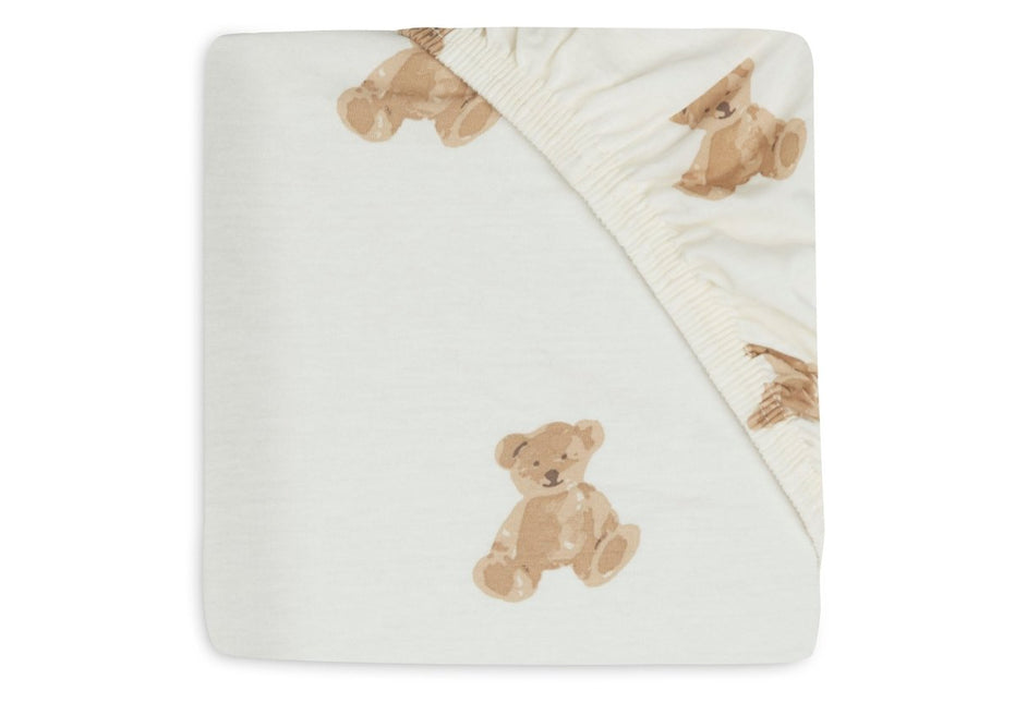 Hoeslaken Jersey 60x120cm - Teddy Bear - Babywinkel - 8717329369429