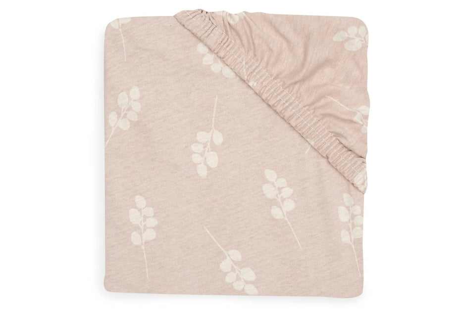 Hoeslaken Jersey 60x120cm Twig - Wild Rose - Babywinkel - 8717329376366