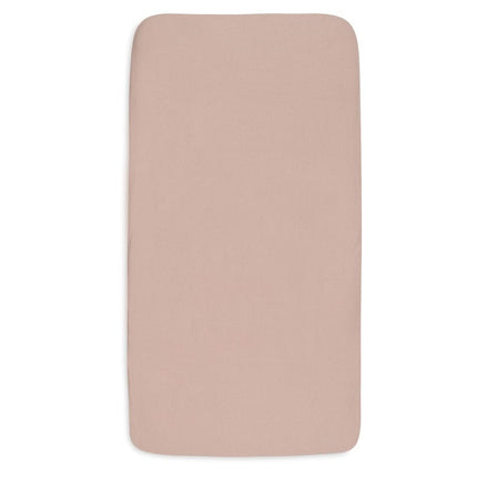 Hoeslaken Jersey 60x120cm - Wild Rose/Ivory - 2 Stuks - Babywinkel - 8717329400276