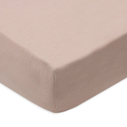Hoeslaken Jersey 60x120cm - Wild Rose/Ivory - 2 Stuks - Babywinkel - 8717329400276