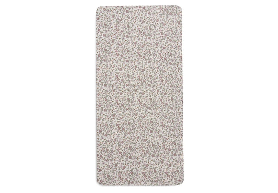 Hoeslaken Jersey 70/140x75/150cm - Retro Flowers - Babywinkel - 8717329376328