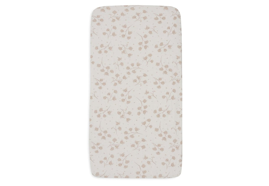 Hoeslaken Jersey 70/75x140/150cm - Leafy Dreams - Babywinkel - 8717329400405