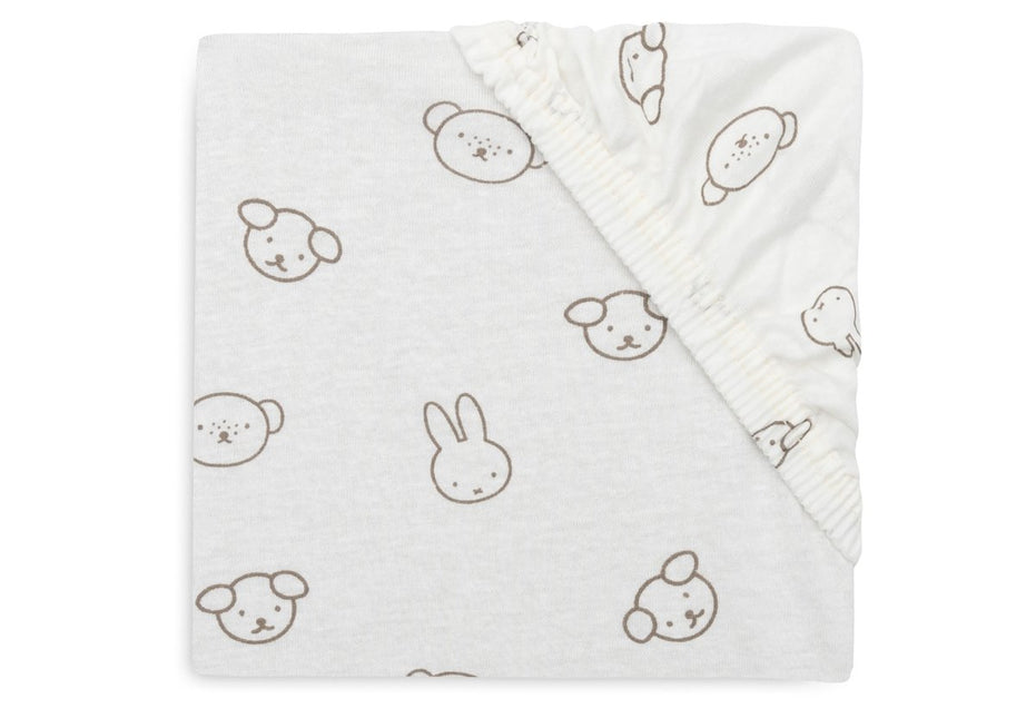 Hoeslaken Jersey 70/75x140/150cm - Miffy and - Babywinkel - 8717329400467