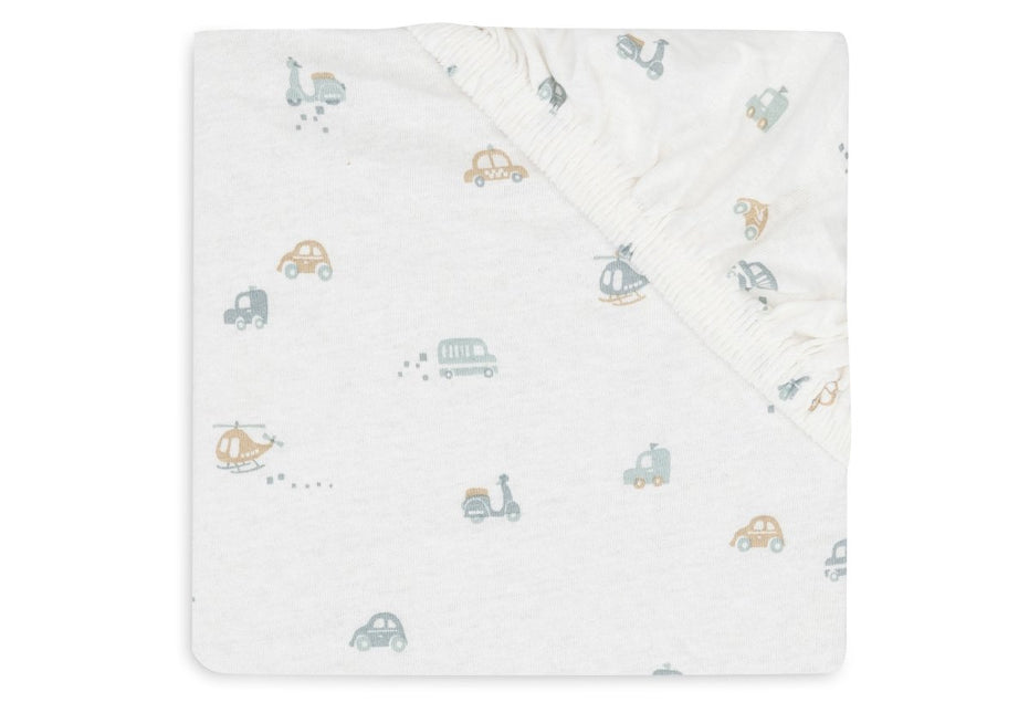 Hoeslaken Jersey 70/75x140/150cm - On The Go - Babywinkel - 8717329393295