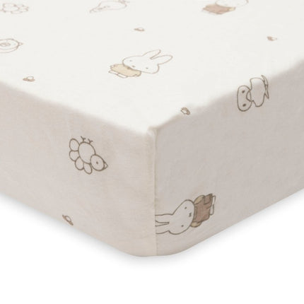 Hoeslaken - Jersey - Nijntje Family Farm 70/75x140/150 cm koop je bij Babywinkel