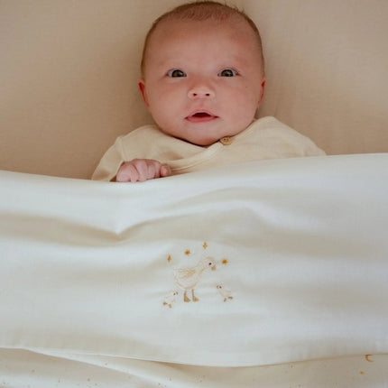 Hoeslaken wieg - Moon & Stars - Babywinkel - 8721122585696