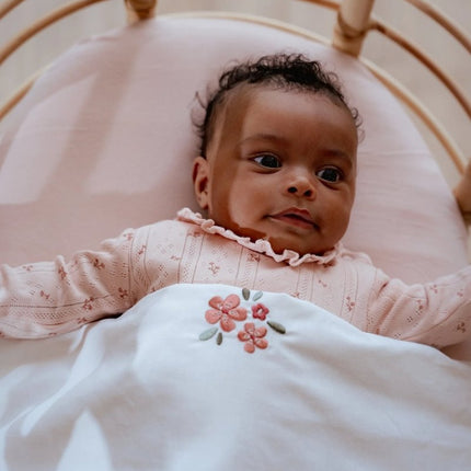 Hoeslaken wieg - Pure Blossom - Babywinkel - 8721122583951