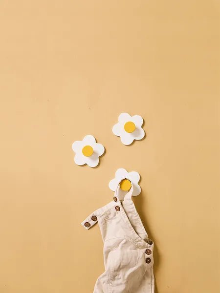Hook flower white 3 pcs - Babywinkel - 7340028735960