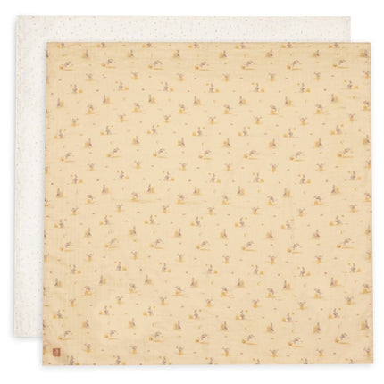 Hydrofiele Doek Large 115x115cm - Kangaroots - 2 Stuks koop je bij Babywinkel