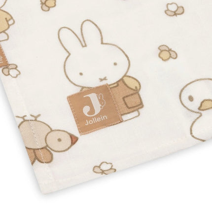 Hydrofiele Doek Large 115x115cm - Nijntje Family Farm - 2 Stuks koop je bij Babywinkel