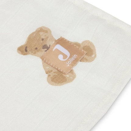 Hydrofiele Doek Large 115x115cm - Teddy Bear - 2 Stuks - Babywinkel - 8717329369436