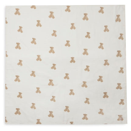 Hydrofiele Doek Large 115x115cm - Teddy Bear - 2 Stuks - Babywinkel - 8717329369436