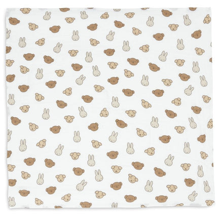 Hydrofiele Doek Small 70x70cm - Miffy and Friends - 3 Stuks - Babywinkel - 8717329393400