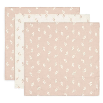 Hydrofiele Doek Small 70x70cm Twig - Wild Rose - 3 Stuks - Babywinkel - 8717329376861