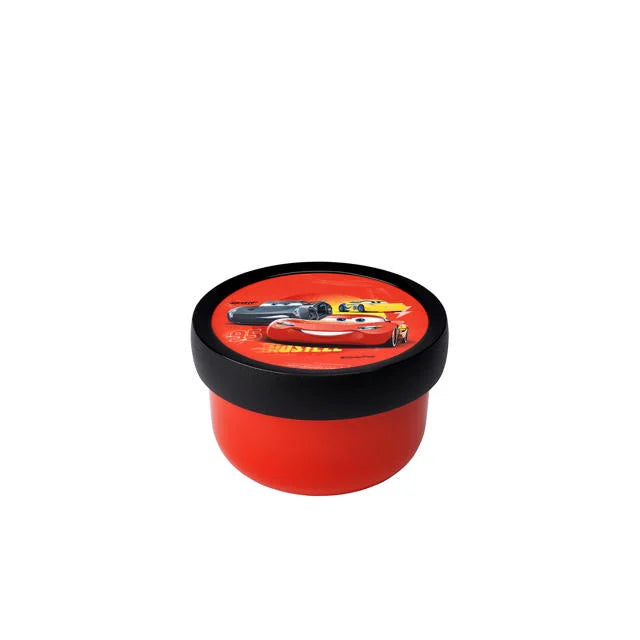 Skrzynka na owoce Campus 300 ml z widelcem - Cars Red