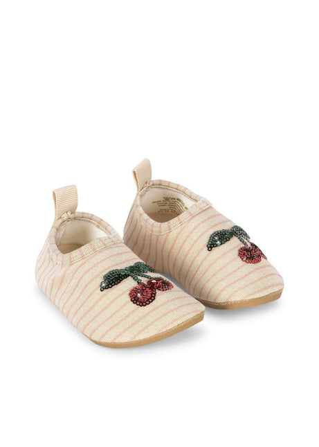 Jade Zwemschoentjes Rose Stripe koop je bij Babywinkel