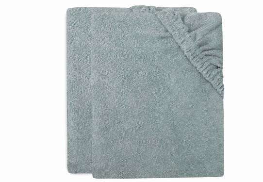 Jollein Aankleedkussenhoes Badstof 50X70Cm Sea Green 2St - Jollein - Babywinkel - 8717329387218