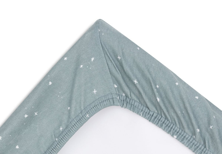 Jollein Aankleedkussenhoes Twinkling Sea Green 50X70Cm - Jollein - Babywinkel - 8717329388253