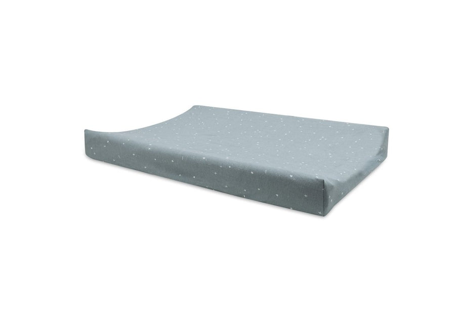 Jollein Aankleedkussenhoes Twinkling Sea Green 50X70Cm - Jollein - Babywinkel - 8717329388253