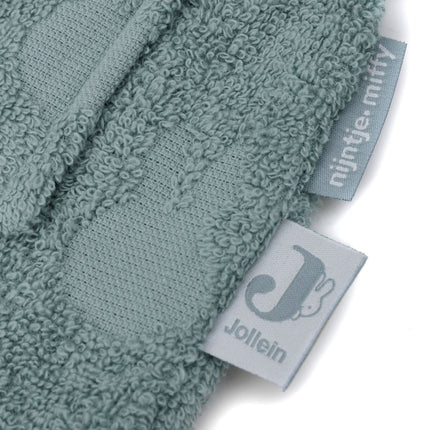 Jollein Badjas Baby Miffy Jacquard Sea Green - Jollein - Babywinkel - 8717329387829