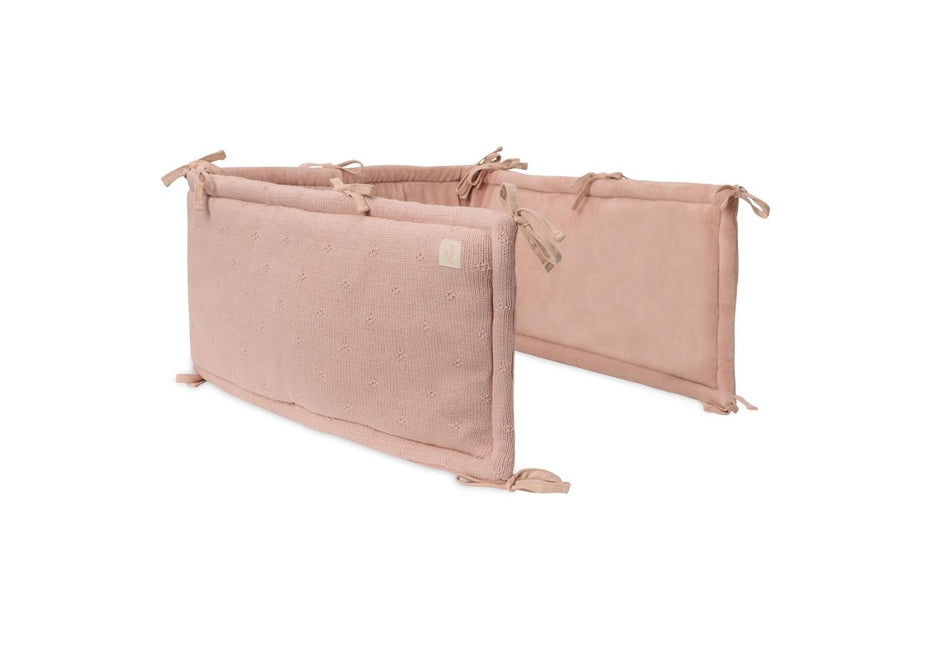 Jollein Boxbumper Cosy Knit Wild Rose 180 X 30 Cm - Jollein - Babywinkel - 8717329386815