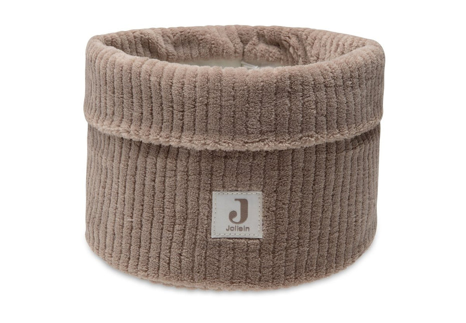 Jollein Commodemandje Cloudy Rib Milky Coffee 18Cm - Babywinkel - 8717329399921