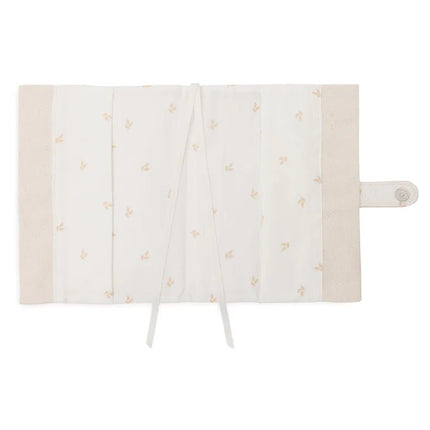 Jollein Groeiboekje Hoes Twill Natural 23X17cm - Jollein - Babywinkel - 8717329380882