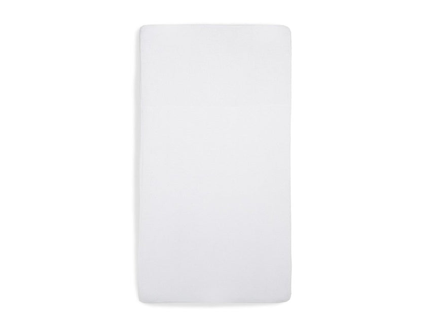 Jollein Hoeslaken Badstof Wit 60x120cm - Jollein - Babywinkel - 8717329312890