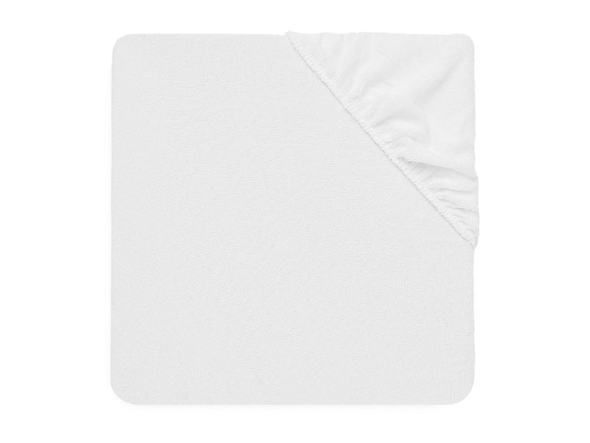 Jollein Hoeslaken Badstof Wit 60x120cm - Jollein - Babywinkel - 8717329312890