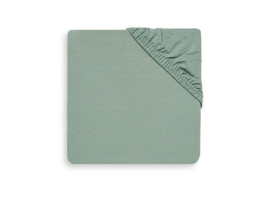 Jollein Hoeslaken Jersey Ash Green 40x90cm - Jollein - Babywinkel - 8717329359062