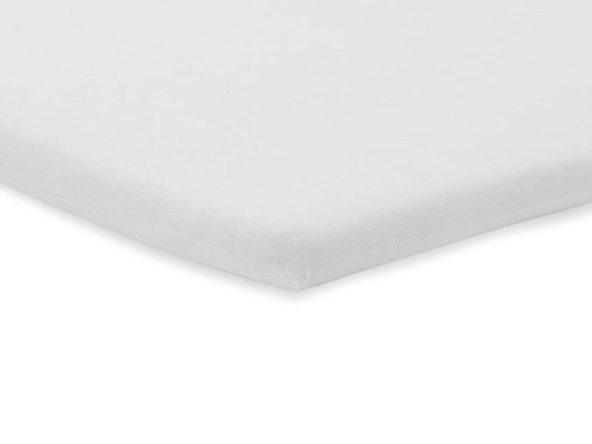 Jollein Hoeslaken Jersey Boxmatras Wit 75x95cm 2st - Jollein - Babywinkel - 8717329351202