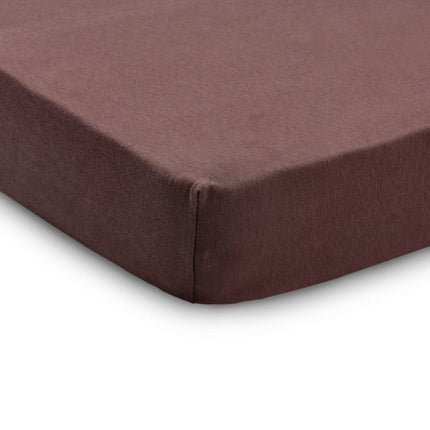 Jollein Hoeslaken Jersey Chestnut 40x90cm - Jollein - Babywinkel - 8717329363656