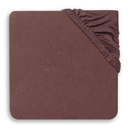 Jollein Hoeslaken Jersey Chestnut 40x90cm - Jollein - Babywinkel - 8717329363656