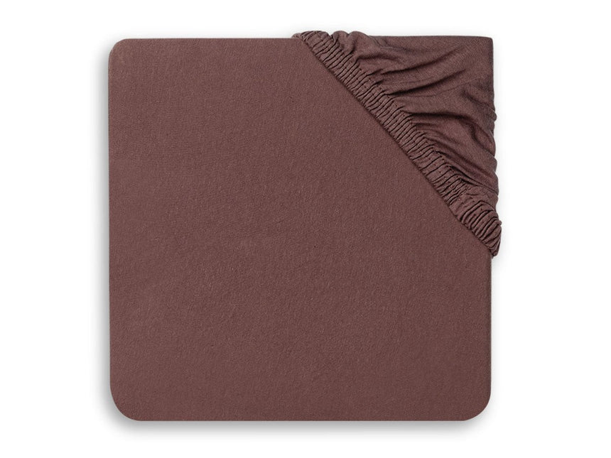 Jollein Hoeslaken Jersey Chestnut 40x90cm - Jollein - Babywinkel - 8717329363656
